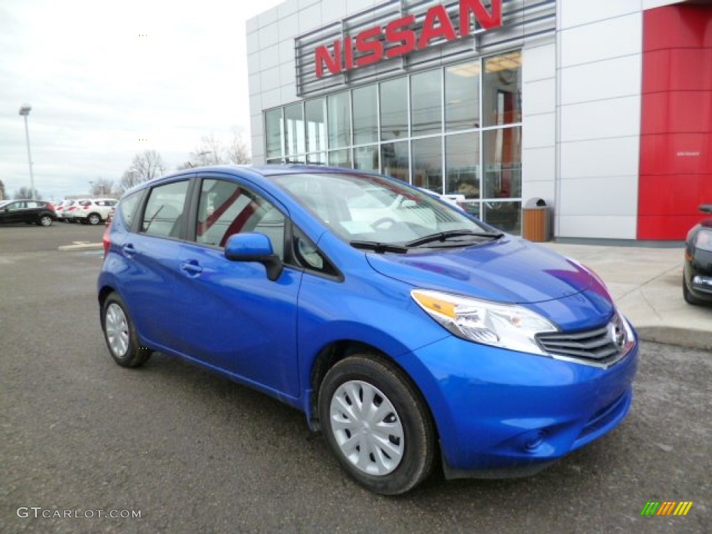2014 Versa Note S Plus - Metallic Blue / Charcoal photo #1