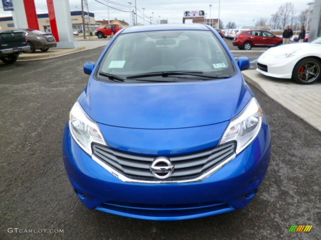 2014 Versa Note S Plus - Metallic Blue / Charcoal photo #2
