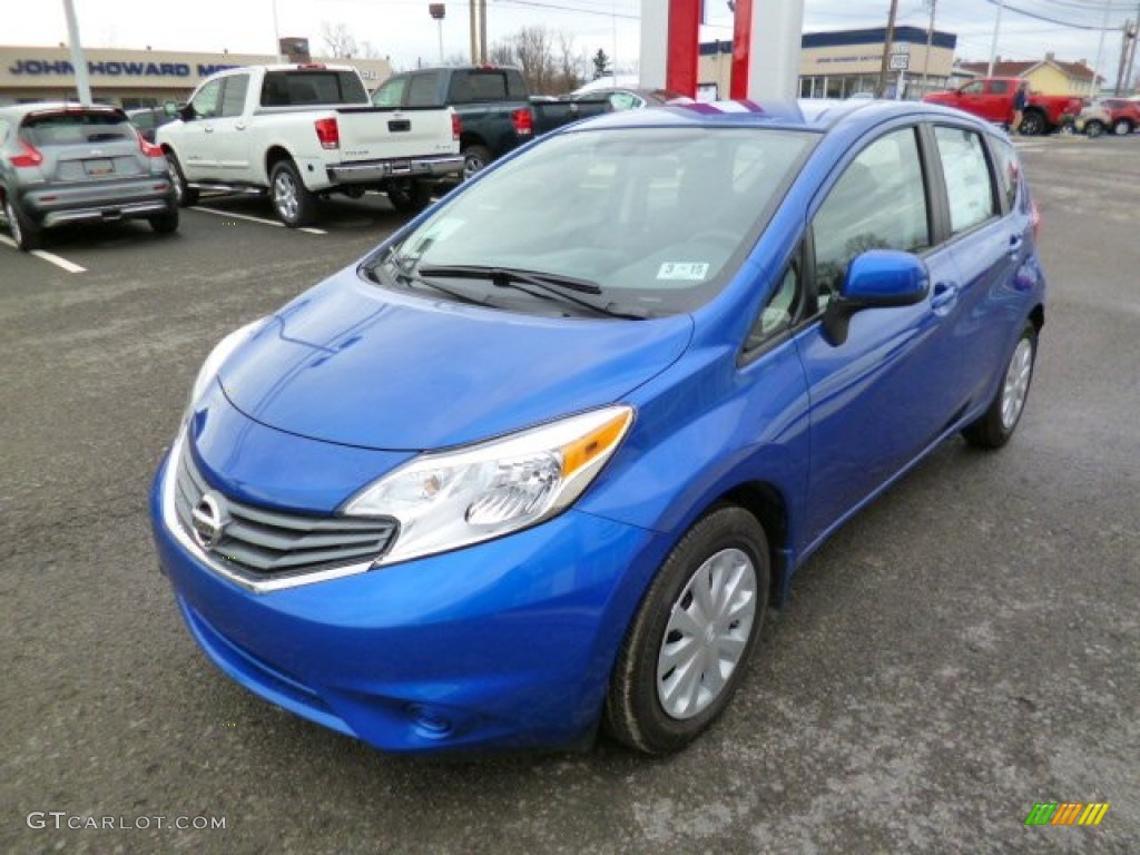 2014 Versa Note S Plus - Metallic Blue / Charcoal photo #3