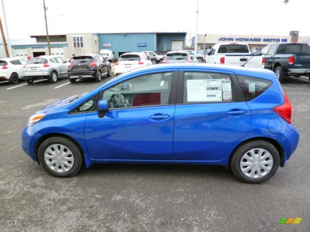 2014 Versa Note S Plus - Metallic Blue / Charcoal photo #4