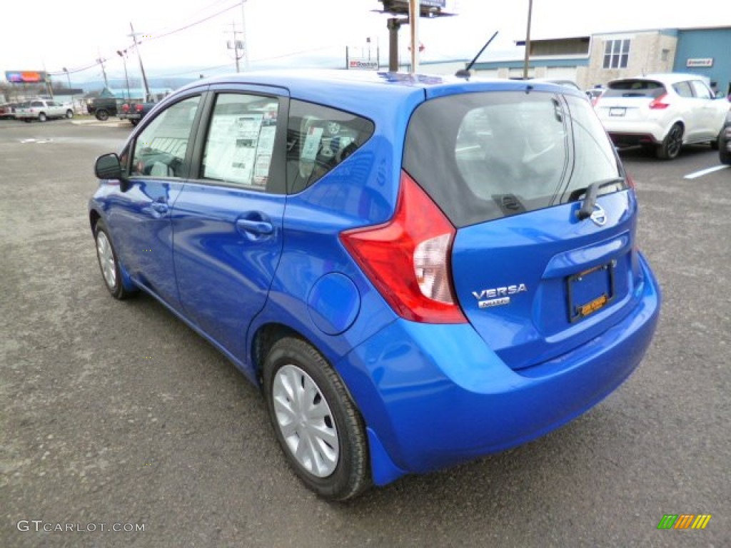 2014 Versa Note S Plus - Metallic Blue / Charcoal photo #5