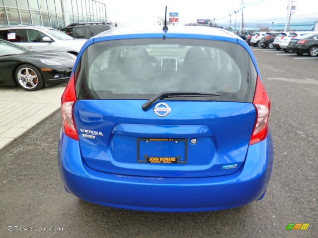 2014 Versa Note S Plus - Metallic Blue / Charcoal photo #6