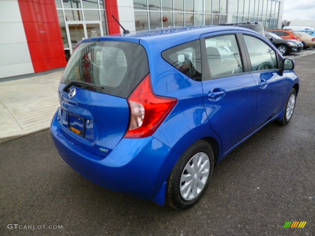 2014 Versa Note S Plus - Metallic Blue / Charcoal photo #7