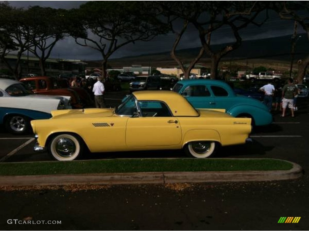 1955 Thunderbird Convertible - Goldenrod Yellow / Black/Yellow photo #2