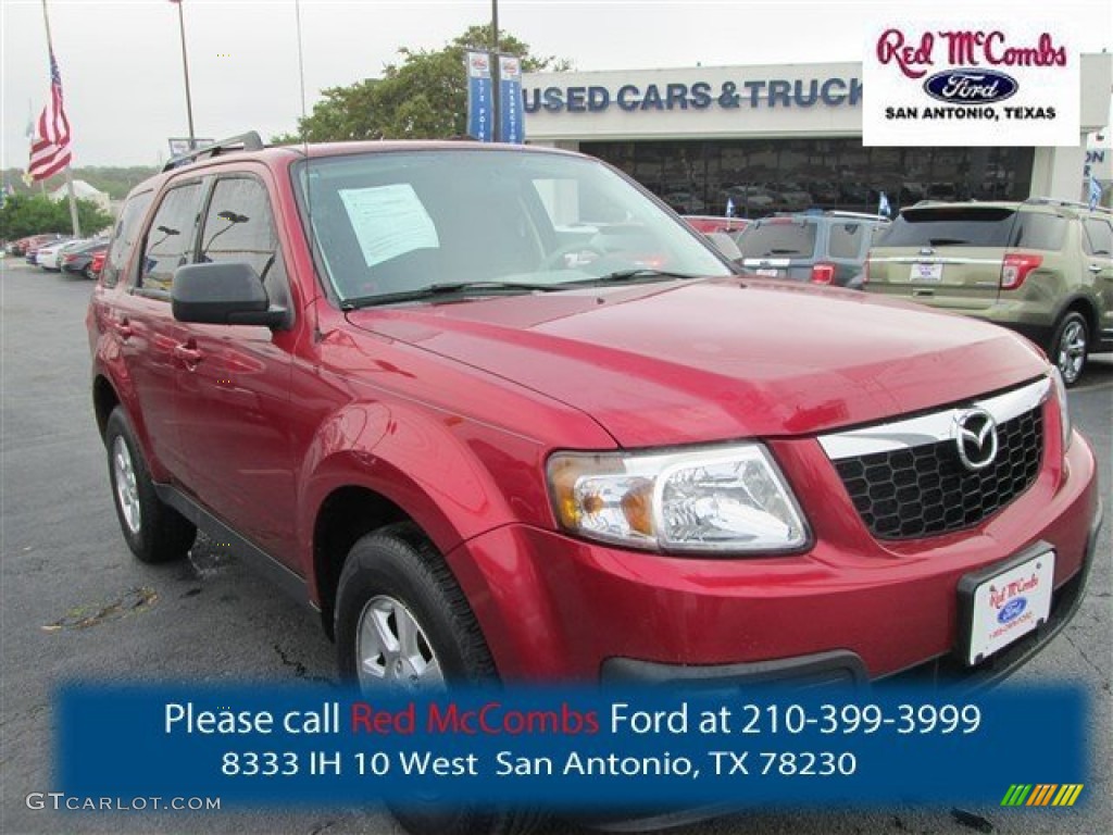 Redfire Metallic Mazda Tribute