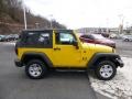 2007 Detonator Yellow Jeep Wrangler X 4x4  photo #6