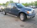 2014 Blue Jeans Ford F150 XLT SuperCab  photo #5