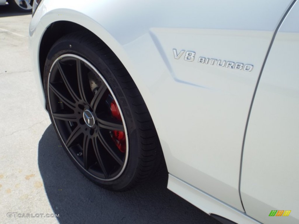 2014 E 63 AMG S-Model - Diamond White Metallic / Black photo #19