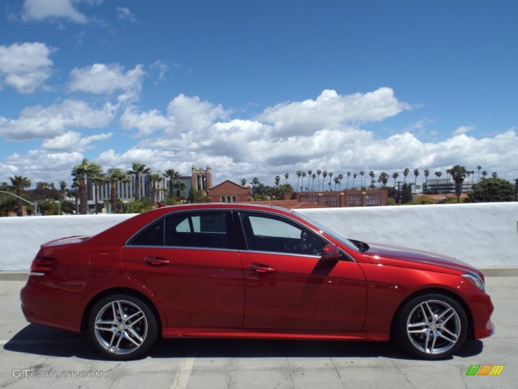 Hyacinth Red Metallic 2014 Mercedes-Benz E 350 Sport Sedan Exterior Photo #92313762