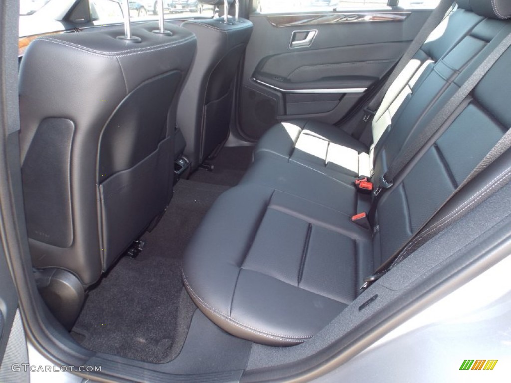 2014 E 350 4Matic Wagon - Paladium Silver Metallic / Black photo #8