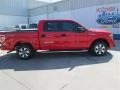 2014 Race Red Ford F150 STX SuperCrew  photo #4