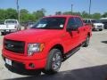 2014 Race Red Ford F150 STX SuperCrew  photo #9