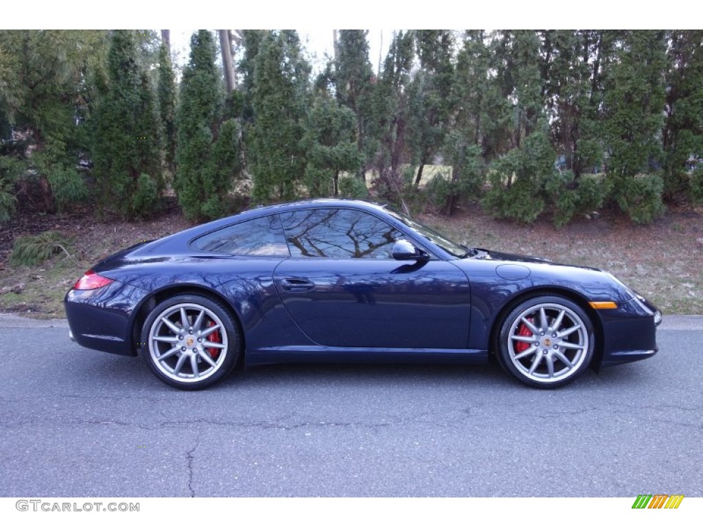 Midnight Blue Metallic 2009 Porsche 911 Carrera S Coupe Exterior Photo #92315916