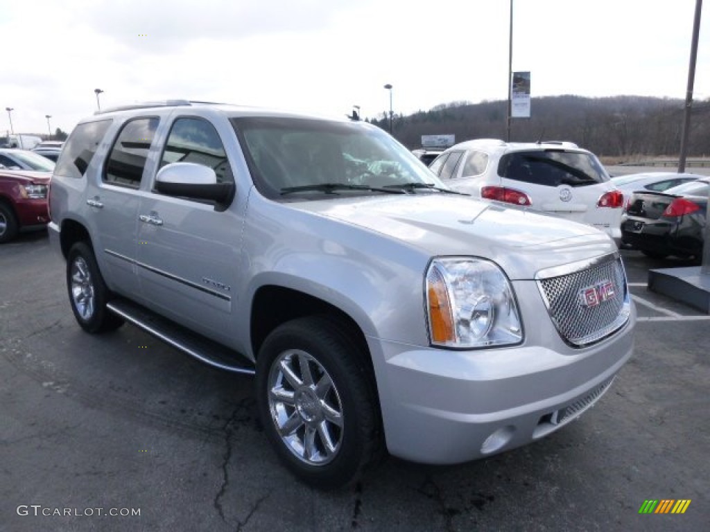 2012 Yukon Denali AWD - Quicksilver Metallic / Ebony photo #3