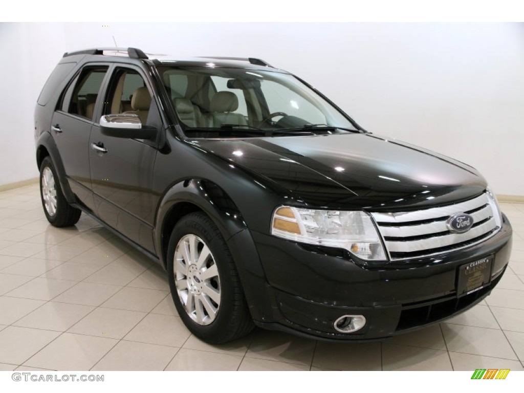 2008 Taurus X Limited - Black / Camel photo #1