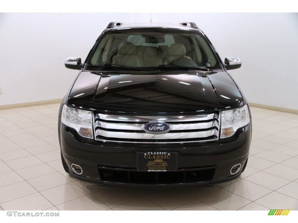 2008 Taurus X Limited - Black / Camel photo #2