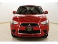 2011 Rally Red Metallic Mitsubishi Outlander Sport ES  photo #2