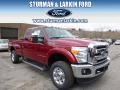Ruby Red Metallic 2014 Ford F350 Super Duty Lariat SuperCab 4x4