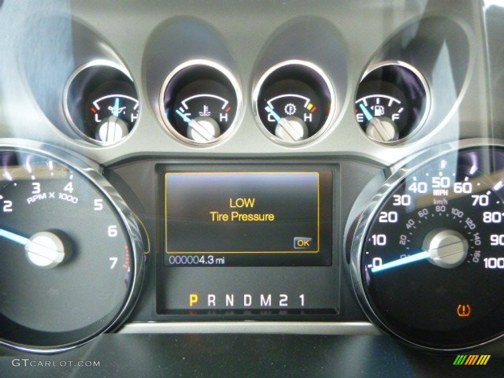 2014 F350 Super Duty Lariat SuperCab 4x4 - Ruby Red Metallic / Adobe photo #14