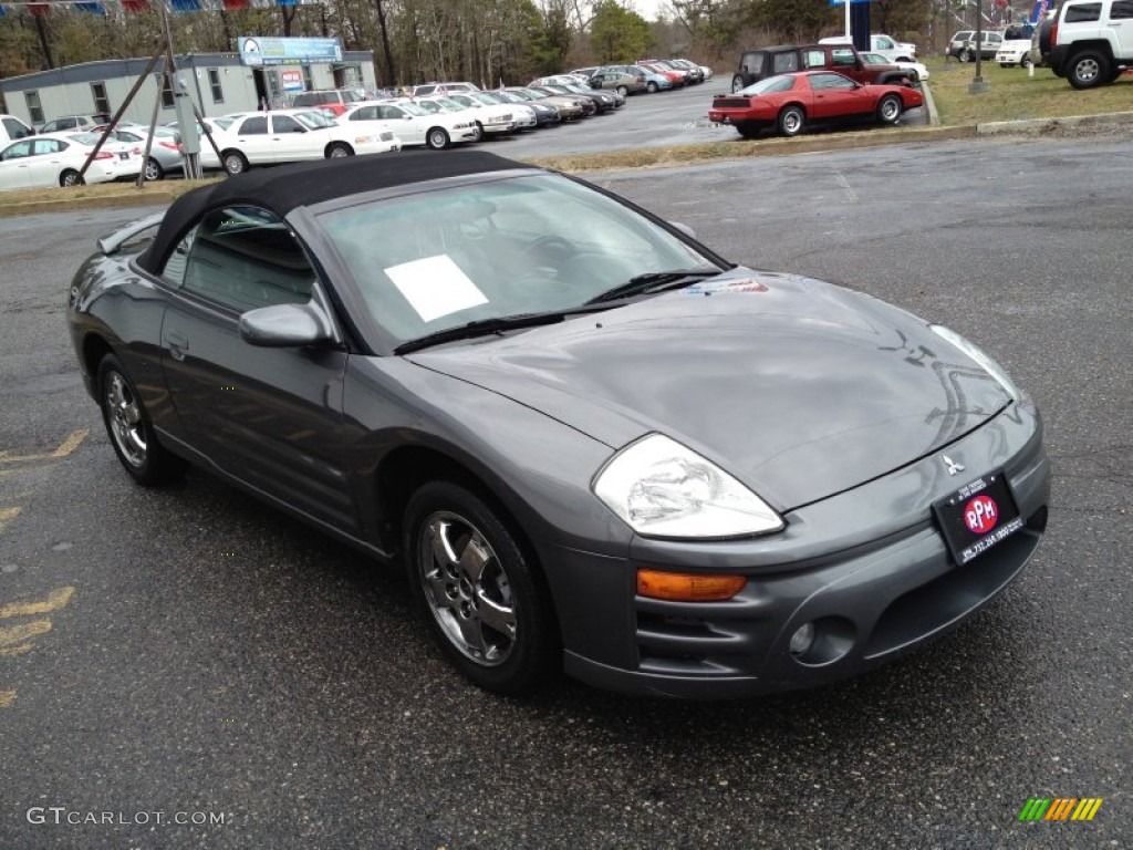 2005 Eclipse Spyder GS Remix Edition - Titanium Gray Pearl / Midnight photo #6