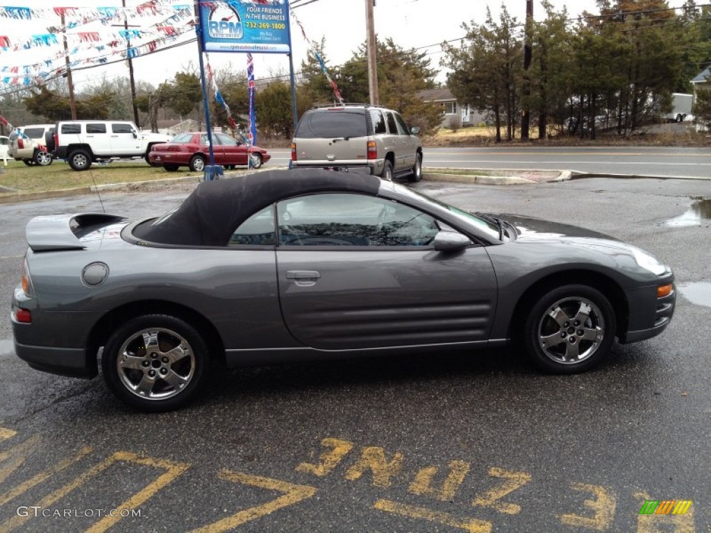 2005 Eclipse Spyder GS Remix Edition - Titanium Gray Pearl / Midnight photo #9