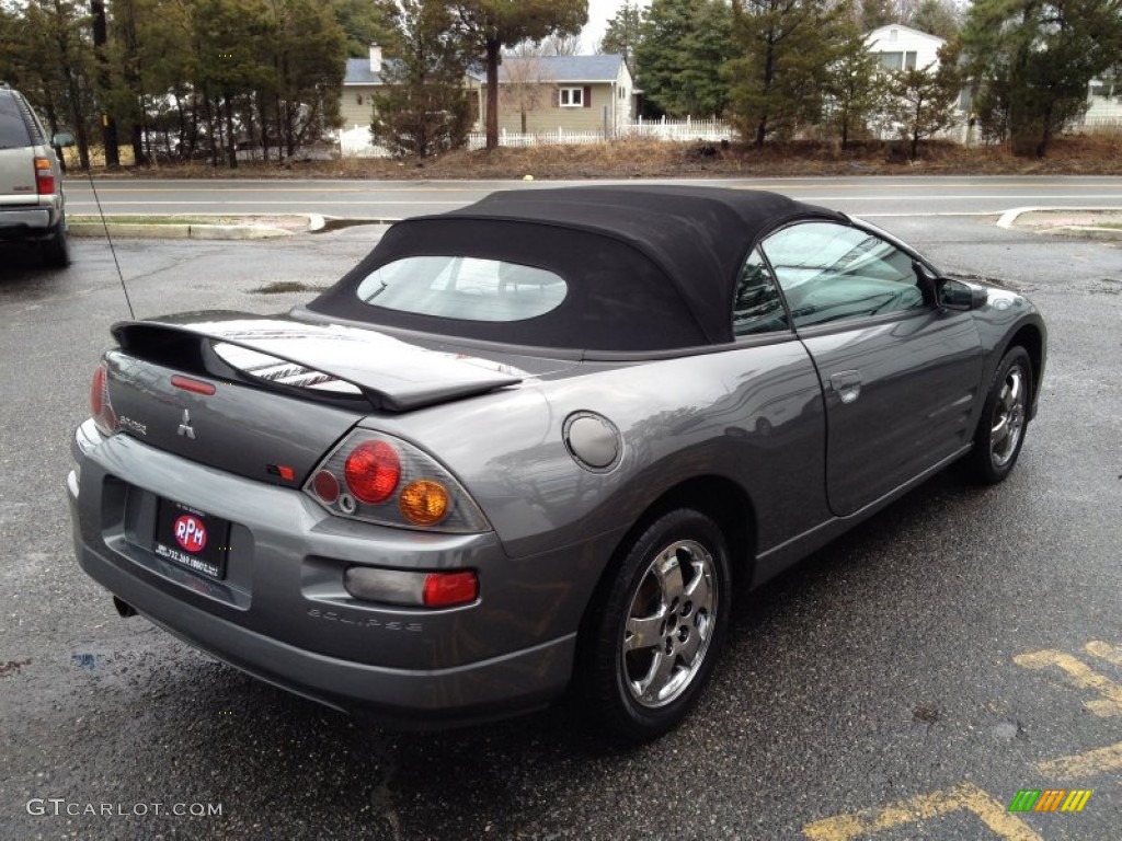 2005 Eclipse Spyder GS Remix Edition - Titanium Gray Pearl / Midnight photo #14