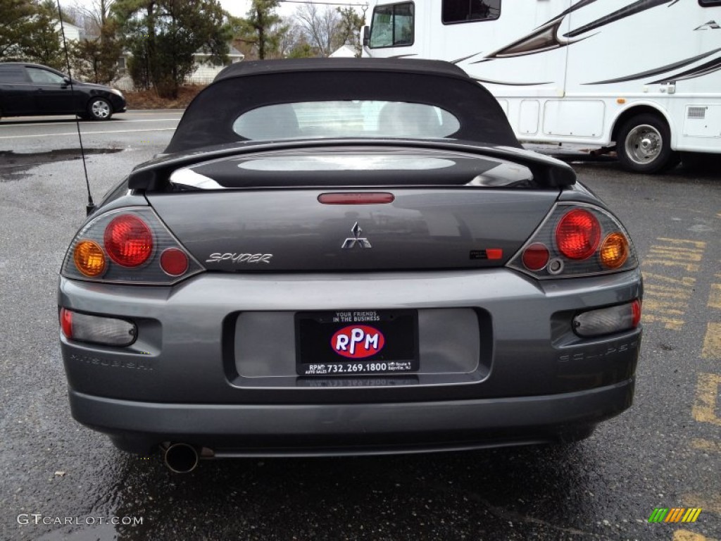 2005 Eclipse Spyder GS Remix Edition - Titanium Gray Pearl / Midnight photo #15