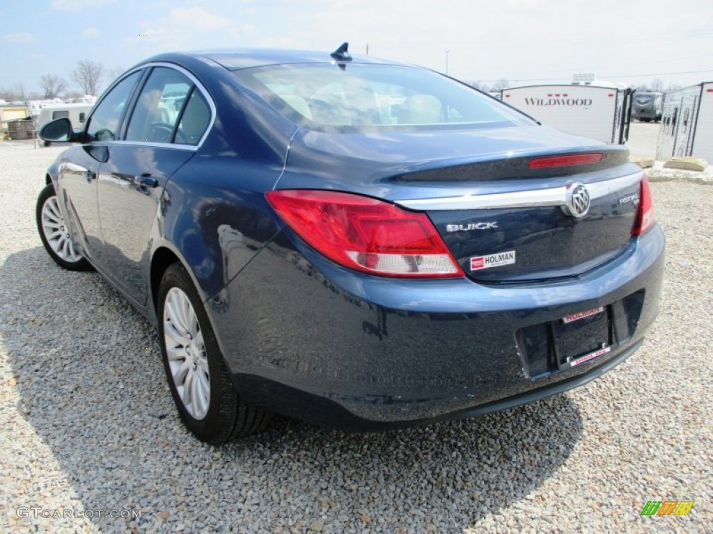 2011 Regal CXL - Majestic Blue Metallic / Cashmere photo #23