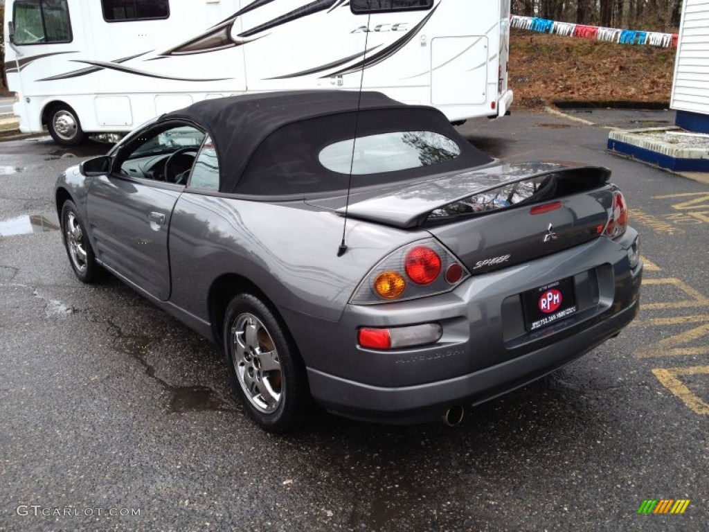 2005 Eclipse Spyder GS Remix Edition - Titanium Gray Pearl / Midnight photo #17