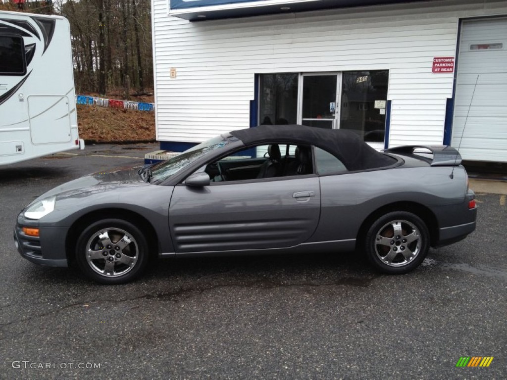 2005 Eclipse Spyder GS Remix Edition - Titanium Gray Pearl / Midnight photo #19
