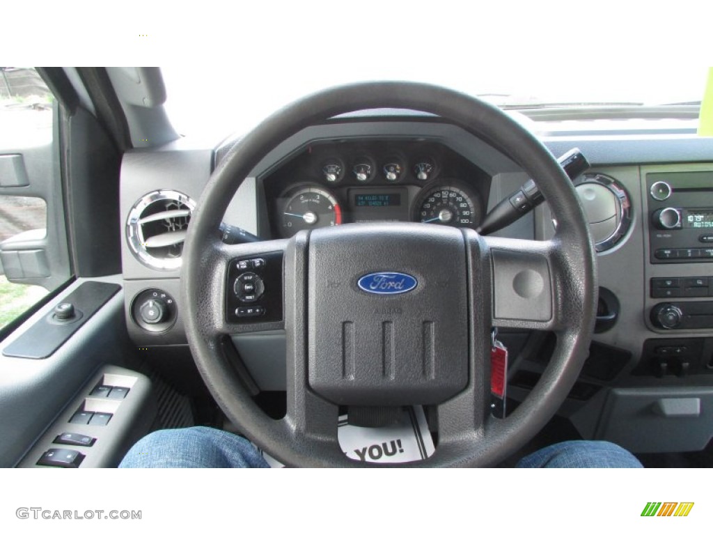 2012 F350 Super Duty XLT Crew Cab Dually - Oxford White / Steel photo #22