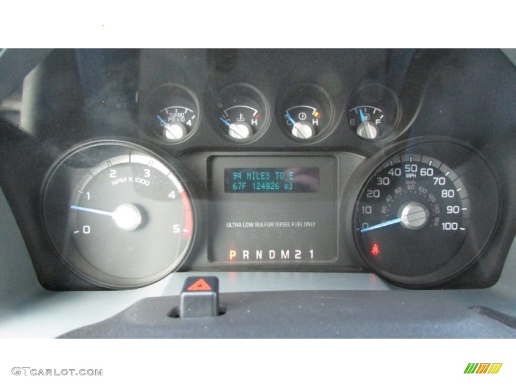2012 F350 Super Duty XLT Crew Cab Dually - Oxford White / Steel photo #25
