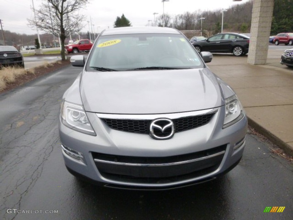 2008 CX-9 Grand Touring AWD - Liquid Platinum Metallic / Black photo #3