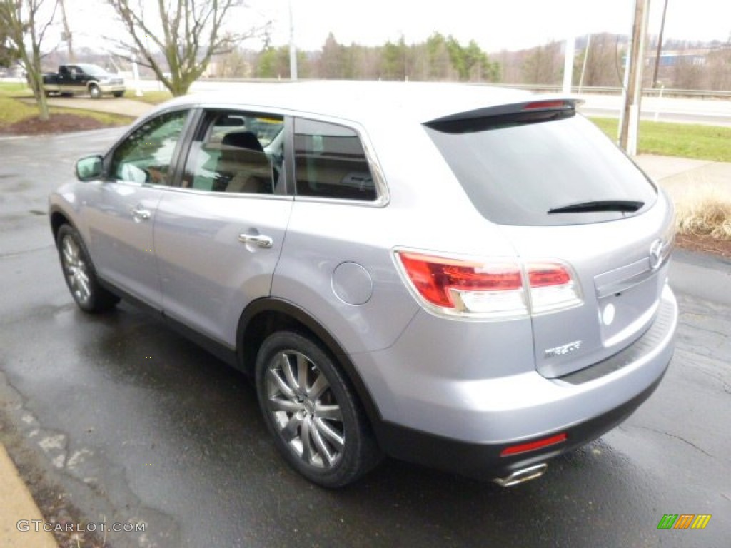 2008 CX-9 Grand Touring AWD - Liquid Platinum Metallic / Black photo #6