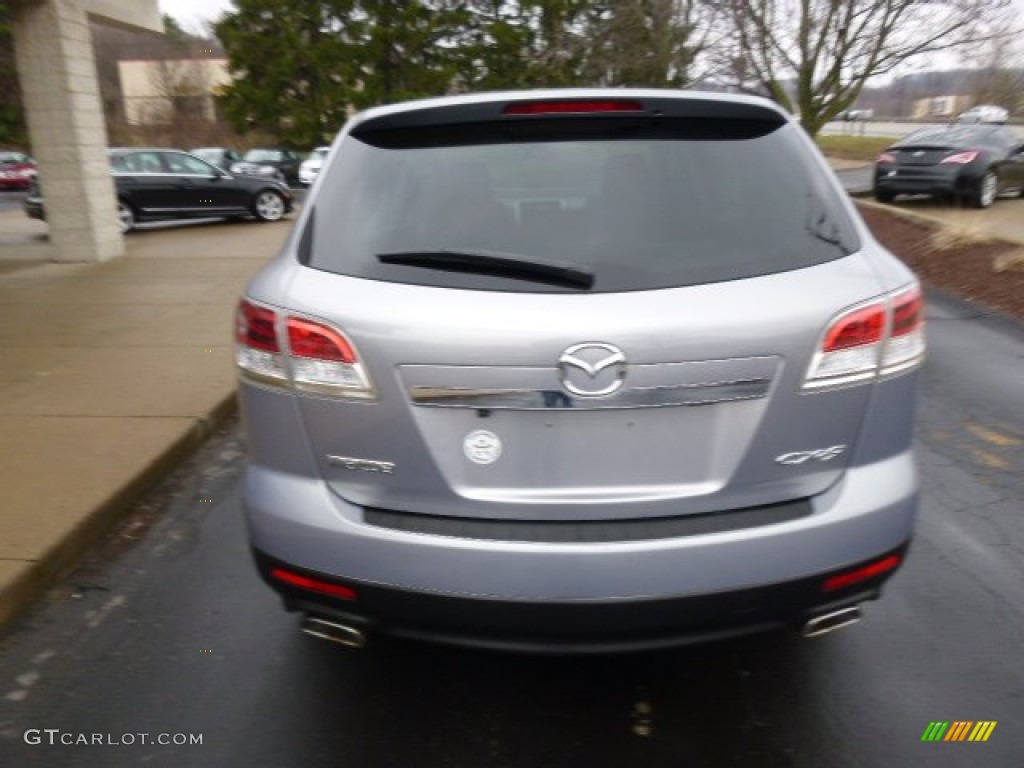 2008 CX-9 Grand Touring AWD - Liquid Platinum Metallic / Black photo #7