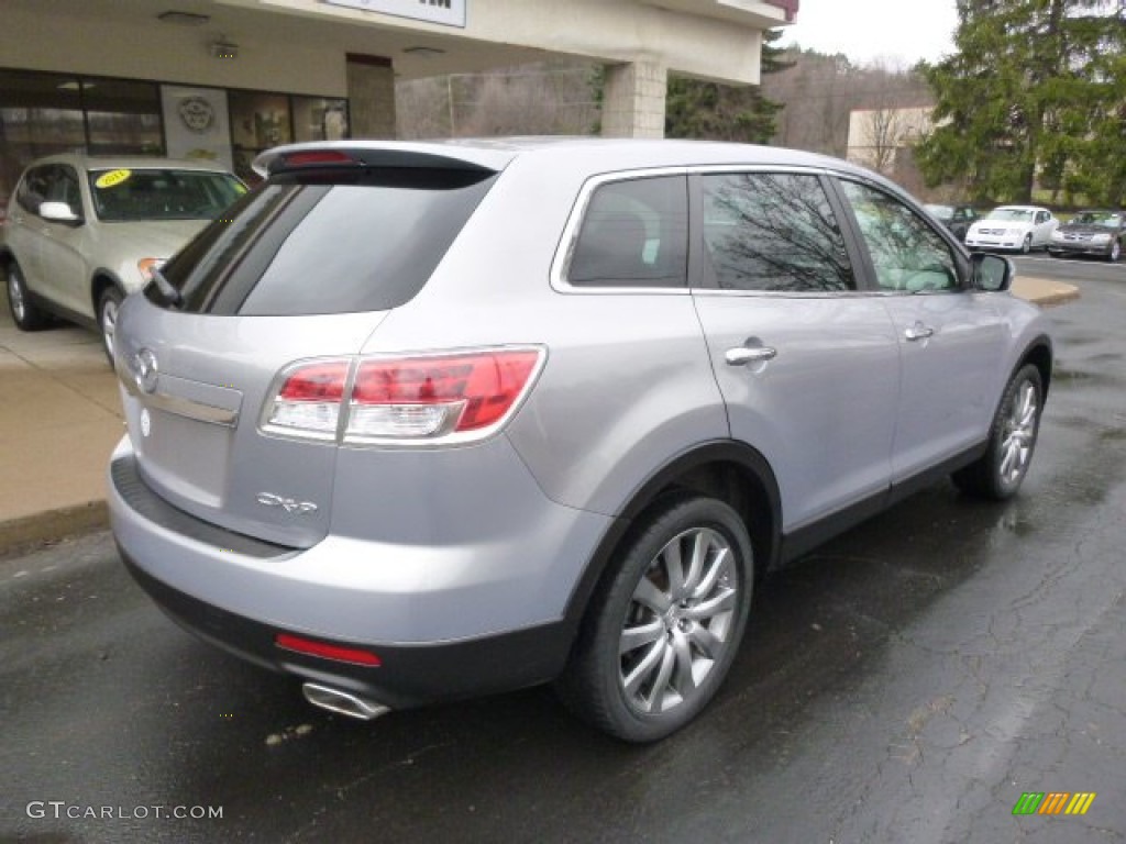 2008 CX-9 Grand Touring AWD - Liquid Platinum Metallic / Black photo #8
