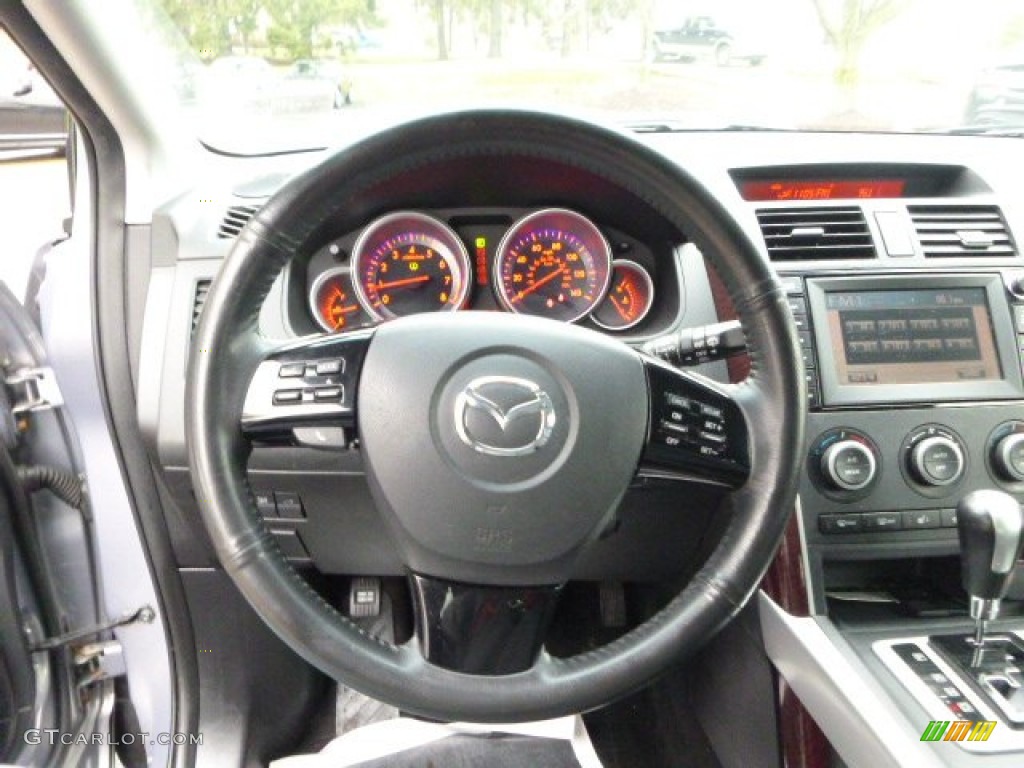 2008 CX-9 Grand Touring AWD - Liquid Platinum Metallic / Black photo #17