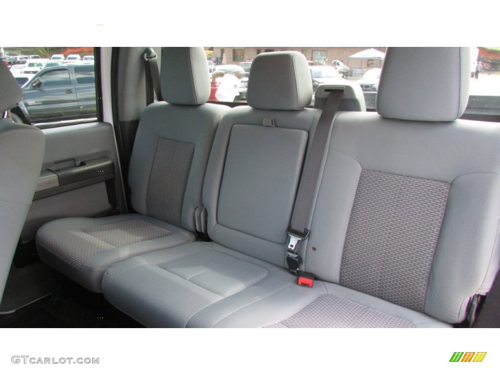 2012 F350 Super Duty XLT Crew Cab Dually - Oxford White / Steel photo #39