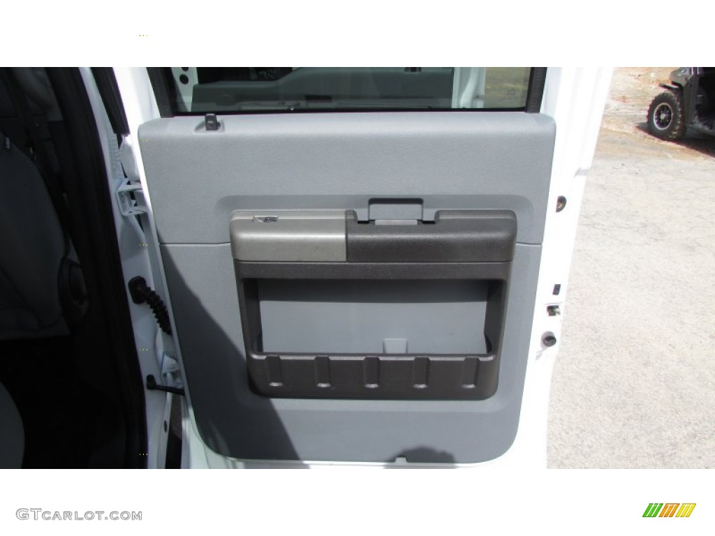 2012 F350 Super Duty XLT Crew Cab Dually - Oxford White / Steel photo #49
