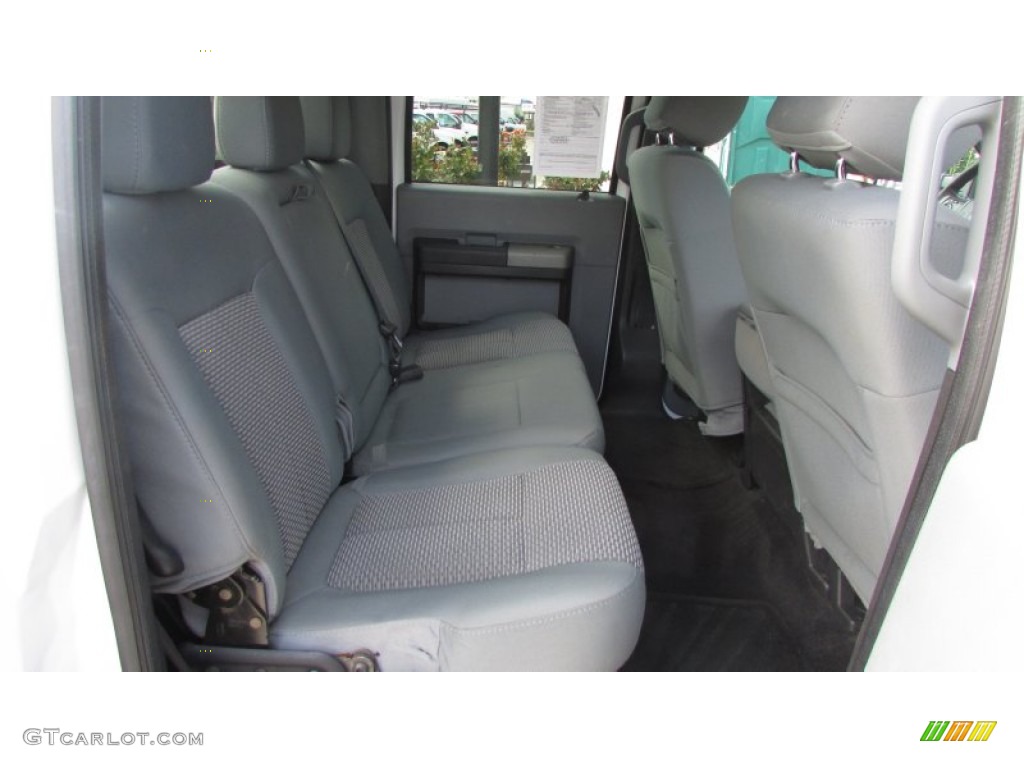 2012 F350 Super Duty XLT Crew Cab Dually - Oxford White / Steel photo #53