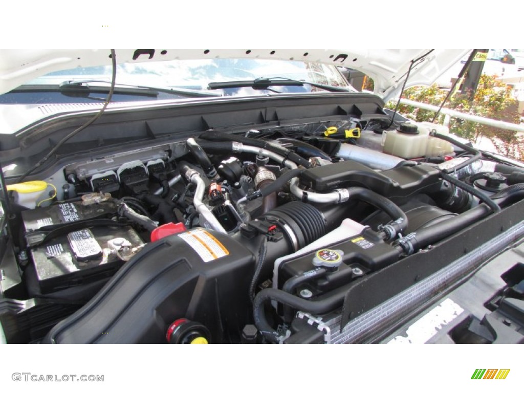 2012 F350 Super Duty XLT Crew Cab Dually - Oxford White / Steel photo #64