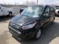 Panther Black - Transit Connect XLT Wagon Photo No. 4