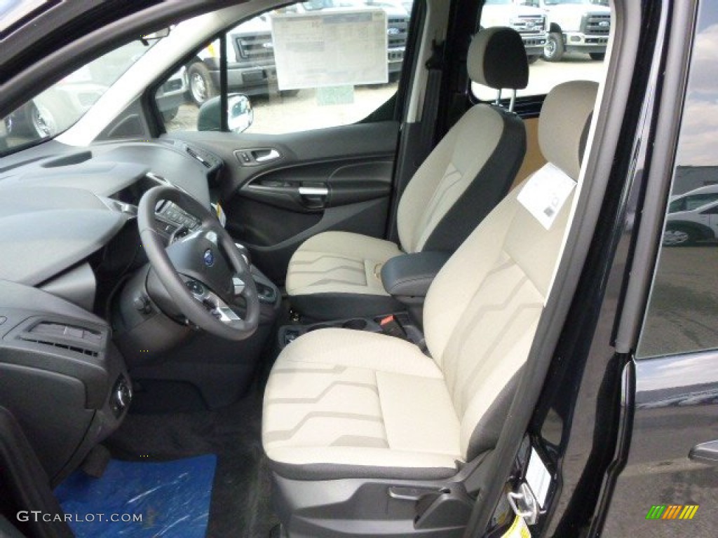 Medium Stone Interior 2014 Ford Transit Connect XLT Van Photo #92323200