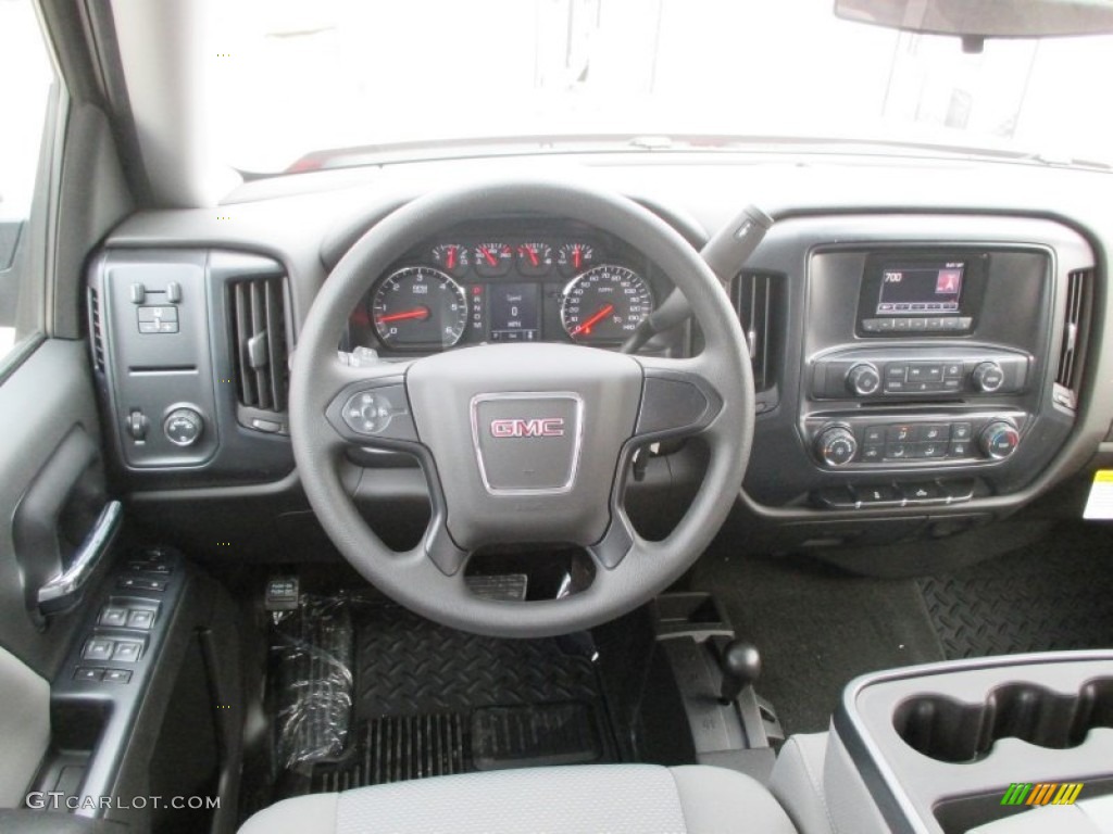 2014 Sierra 1500 Double Cab 4x4 - Sonoma Red Metallic / Jet Black/Dark Ash photo #16