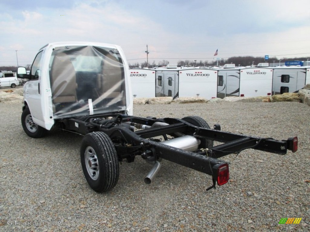Summit White 2014 GMC Savana Cutaway 3500 Chassis Exterior Photo #92323965