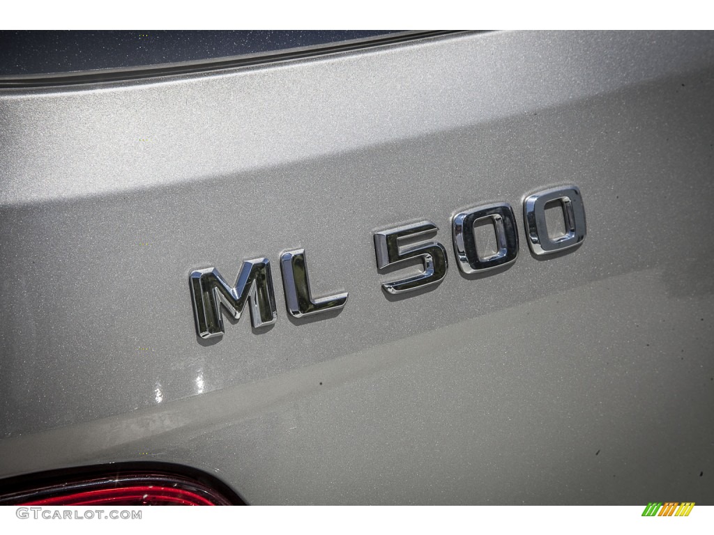 2006 ML 500 4Matic - Pewter Metallic / Black photo #7