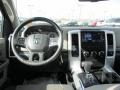 Dark Slate Gray/Medium Graystone 2012 Dodge Ram 1500 SLT Crew Cab 4x4 Dashboard
