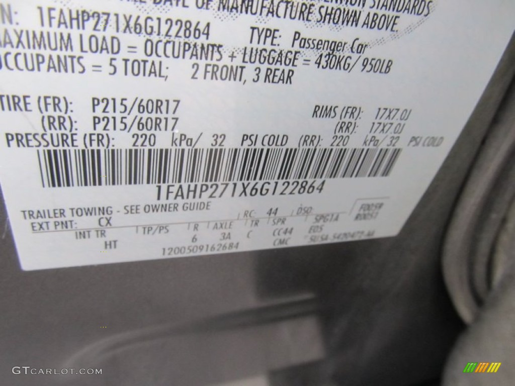 2006 Five Hundred SEL AWD - Dark Shadow Grey Metallic / Shale Grey photo #19