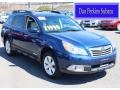 2011 Azurite Blue Pearl Subaru Outback 2.5i Premium Wagon  photo #1