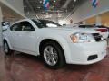 2014 Bright White Dodge Avenger SE  photo #4